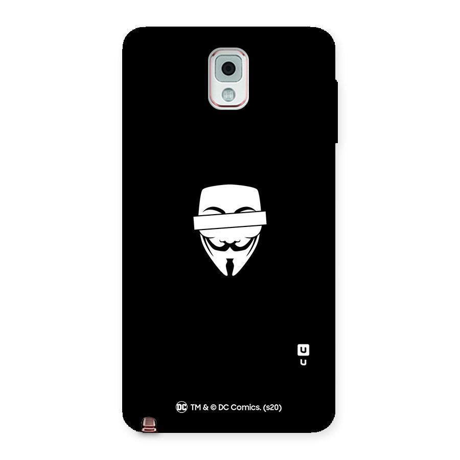 Vendetta Minimal Mask Back Case for Galaxy Note 3