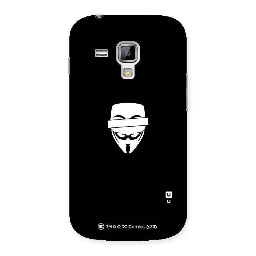 Vendetta Minimal Mask Back Case for Galaxy S Duos