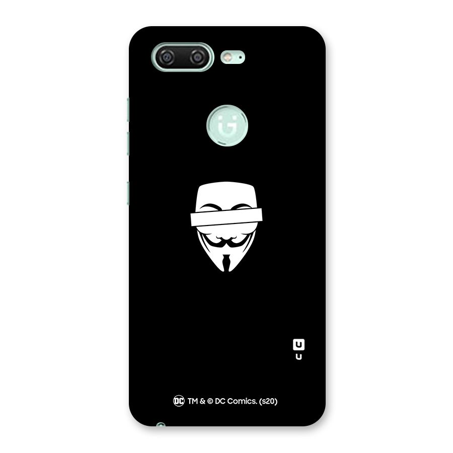 Vendetta Minimal Mask Back Case for Gionee S10