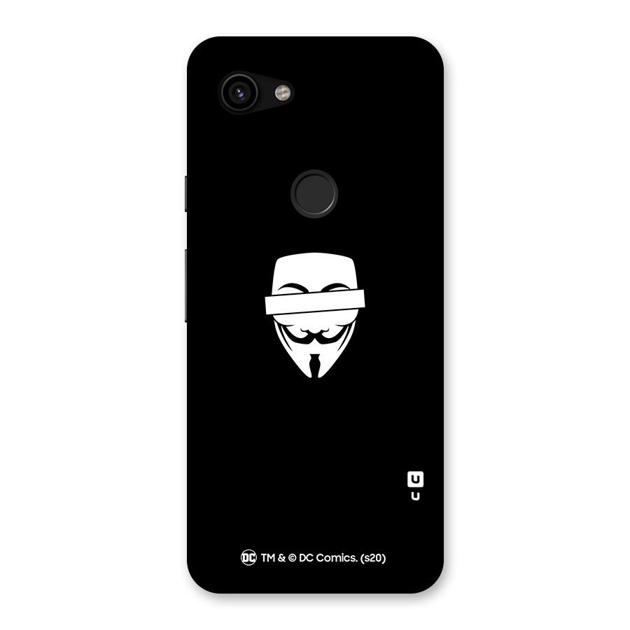 Vendetta Minimal Mask Back Case for Google Pixel 3a