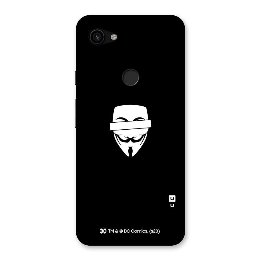 Vendetta Minimal Mask Back Case for Google Pixel 3a XL