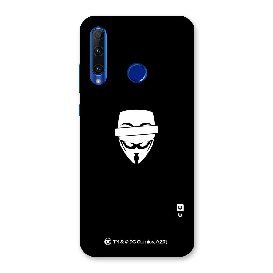 Vendetta Minimal Mask Back Case for Honor 20i