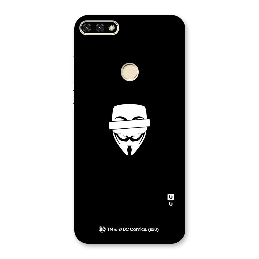 Vendetta Minimal Mask Back Case for Honor 7A