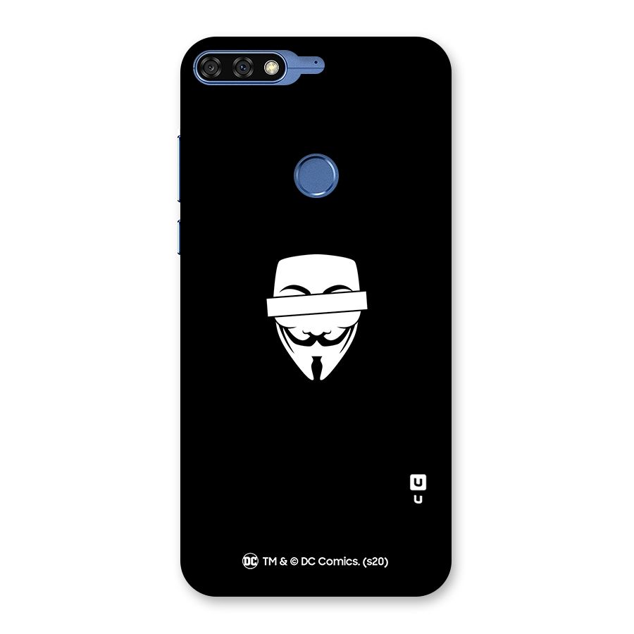 Vendetta Minimal Mask Back Case for Honor 7C