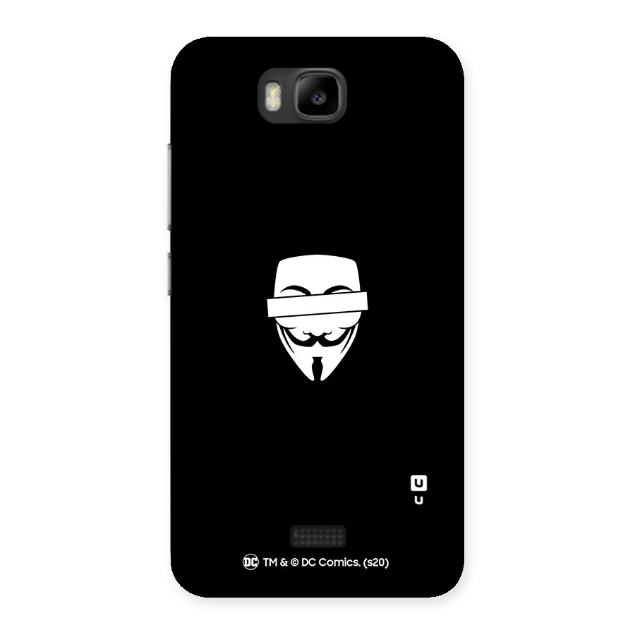 Vendetta Minimal Mask Back Case for Honor Bee