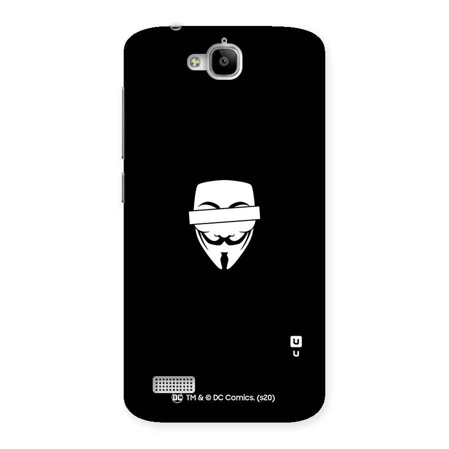 Vendetta Minimal Mask Back Case for Honor Holly