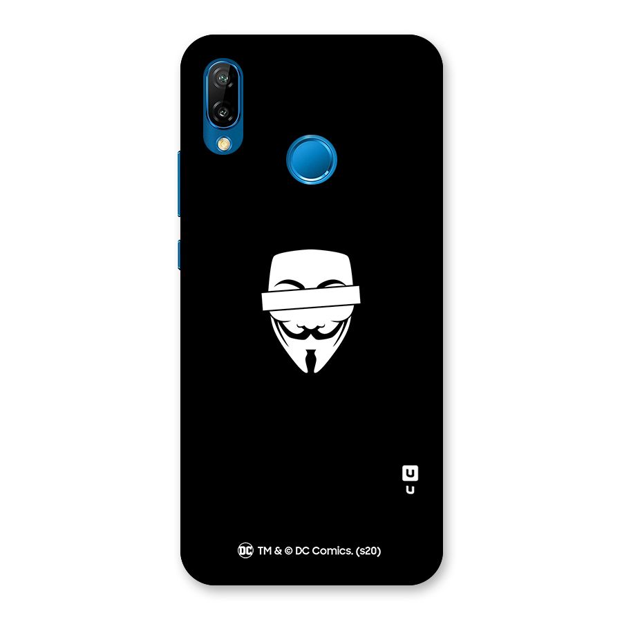 Vendetta Minimal Mask Back Case for Huawei P20 Lite