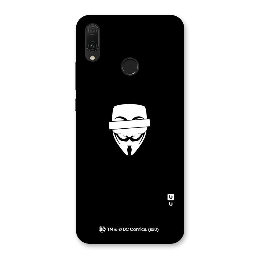 Vendetta Minimal Mask Back Case for Huawei Y9 (2019)
