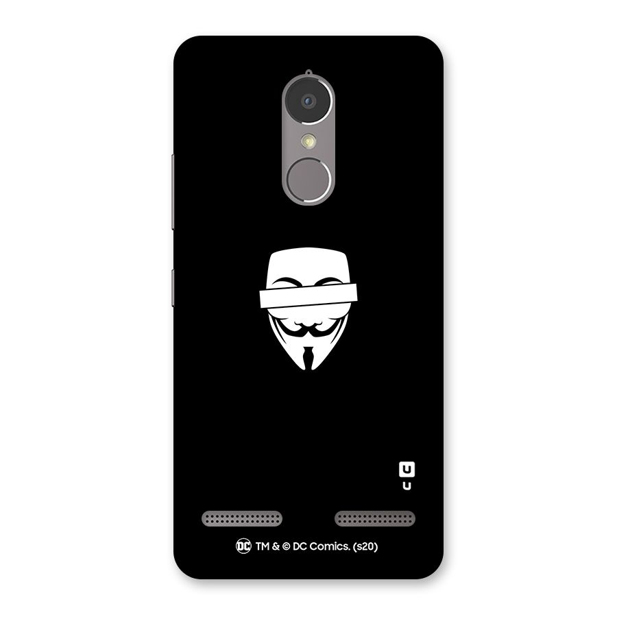 Vendetta Minimal Mask Back Case for Lenovo K6