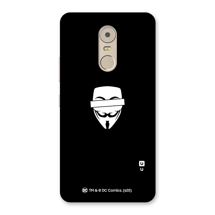 Vendetta Minimal Mask Back Case for Lenovo K6 Note