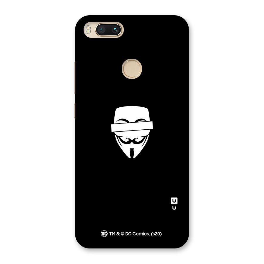 Vendetta Minimal Mask Back Case for Mi A1