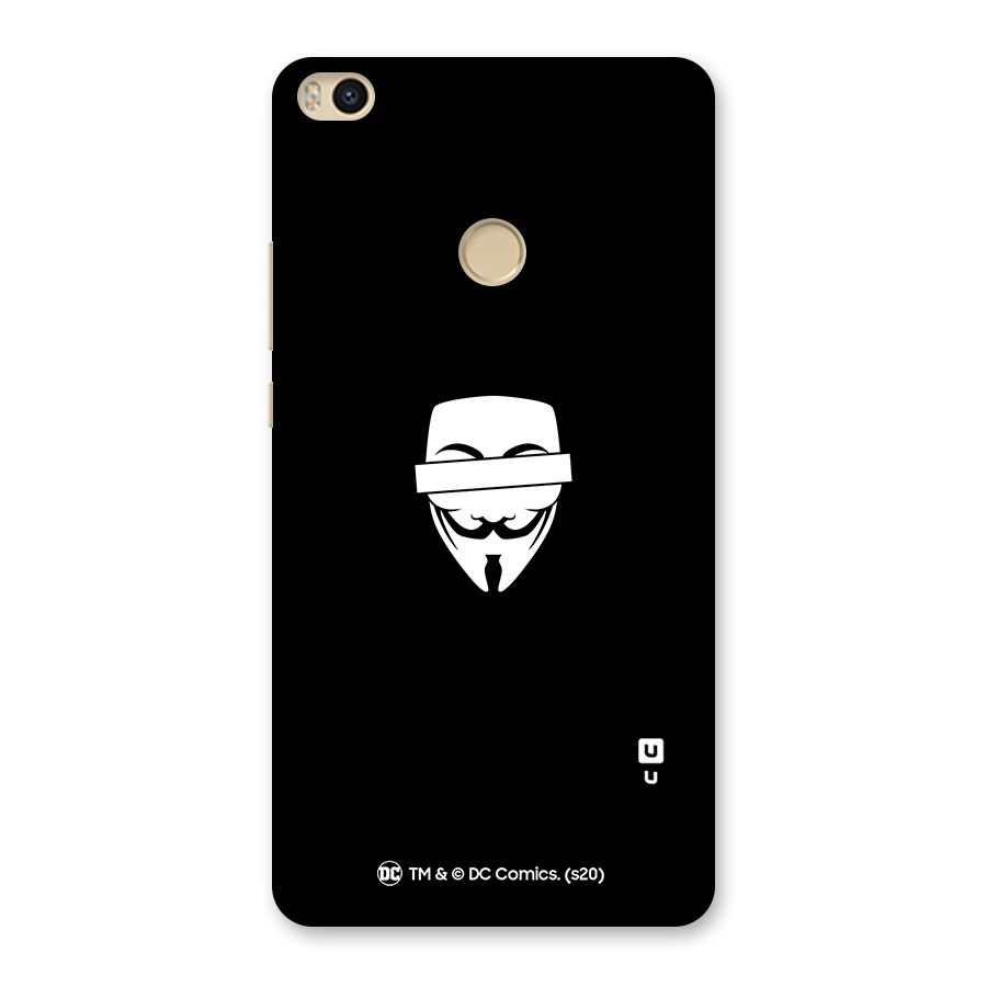 Vendetta Minimal Mask Back Case for Mi Max 2