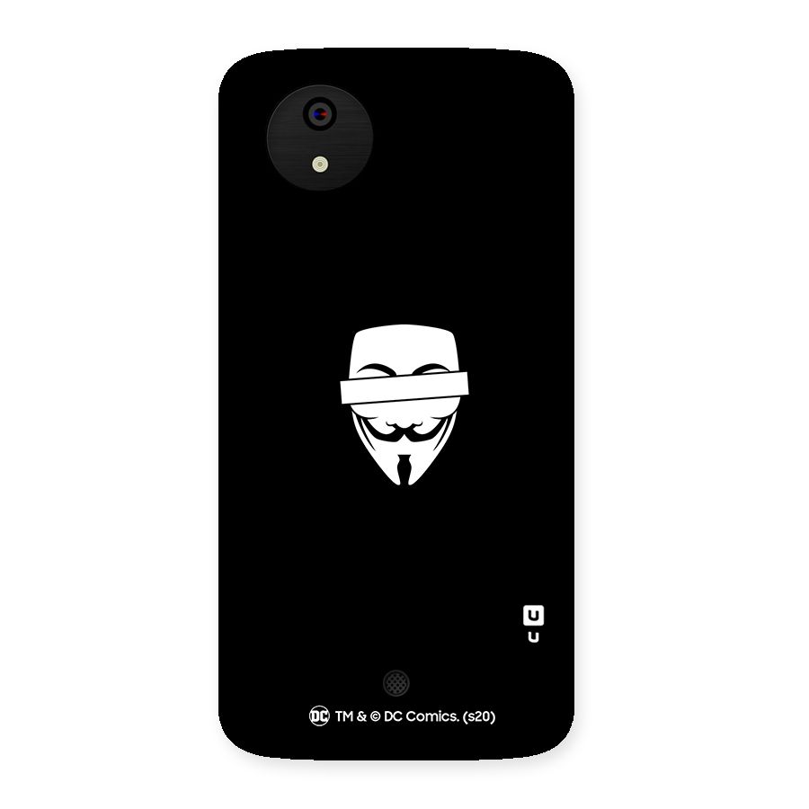 Vendetta Minimal Mask Back Case for Micromax Canvas A1