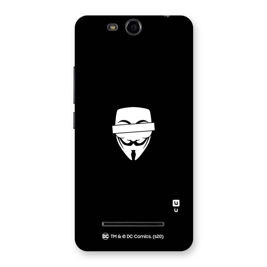 Vendetta Minimal Mask Back Case for Micromax Canvas Juice 3 Q392