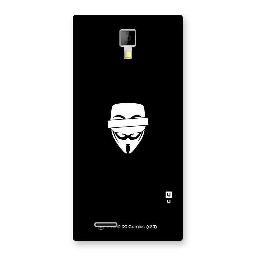 Vendetta Minimal Mask Back Case for Micromax Canvas Xpress A99