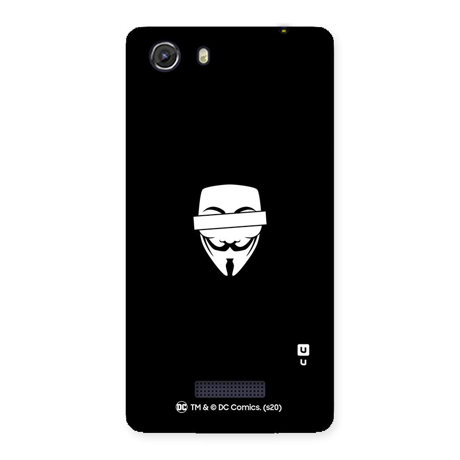 Vendetta Minimal Mask Back Case for Micromax Unite 3