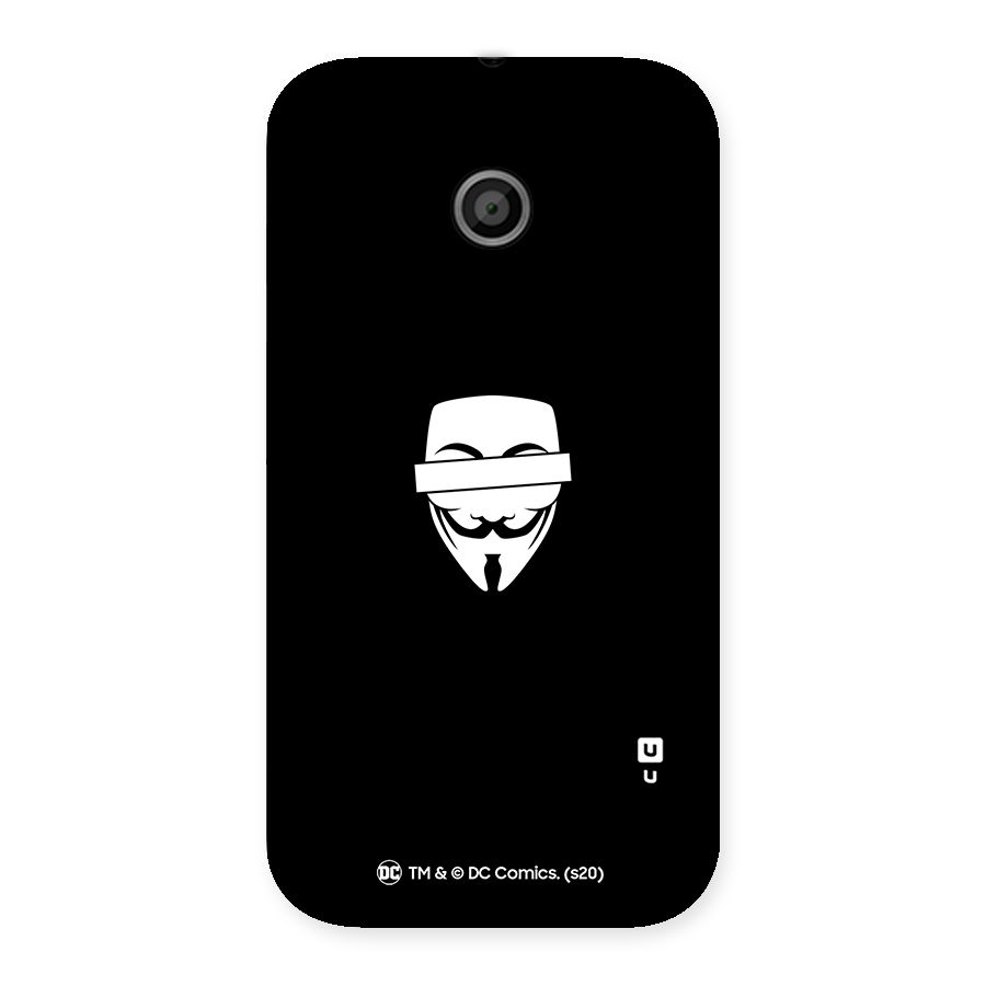 Vendetta Minimal Mask Back Case for Moto E