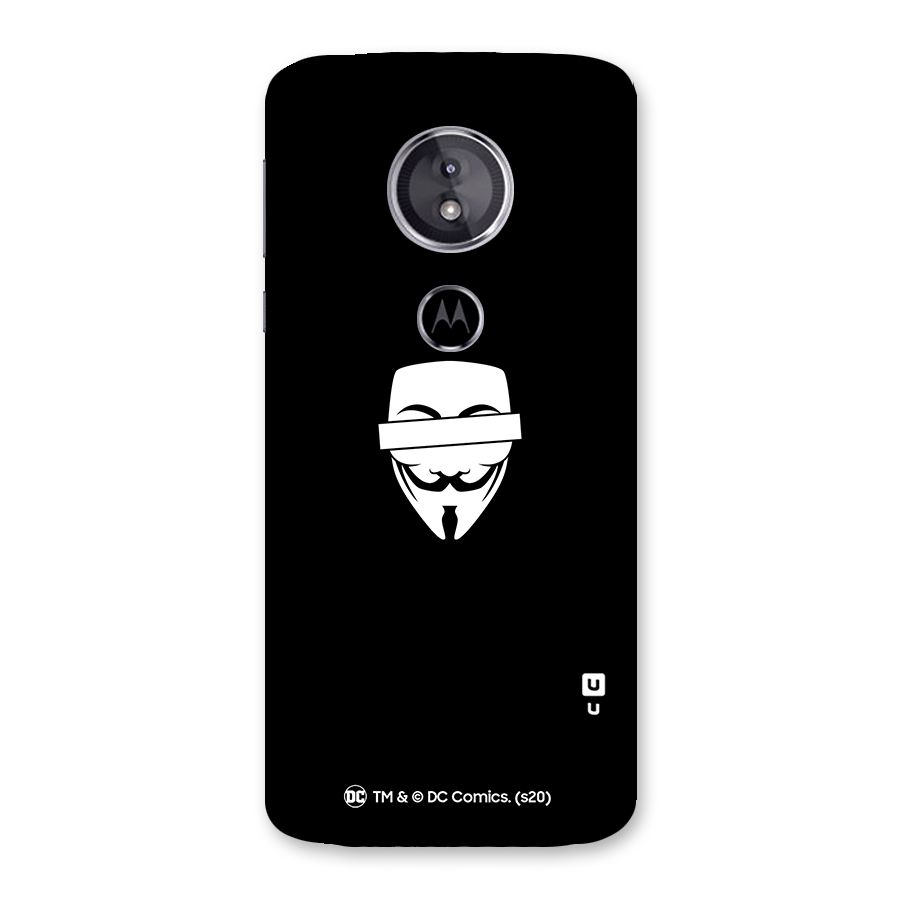 Vendetta Minimal Mask Back Case for Moto E5