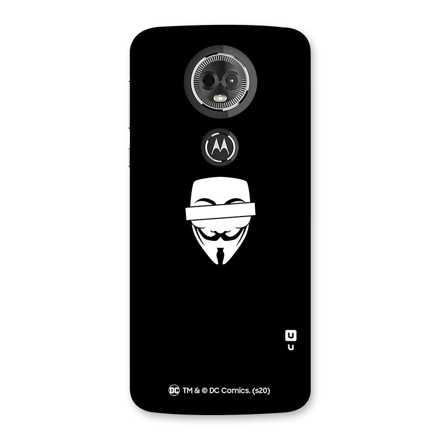 Vendetta Minimal Mask Back Case for Moto E5 Plus
