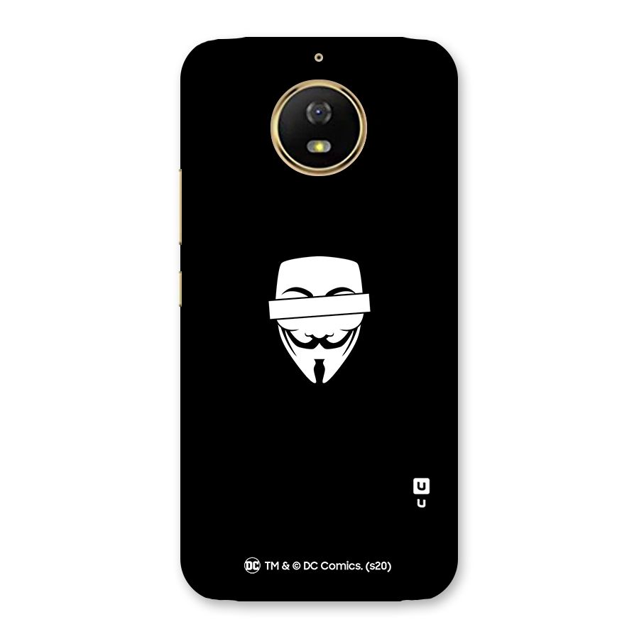 Vendetta Minimal Mask Back Case for Moto G5s