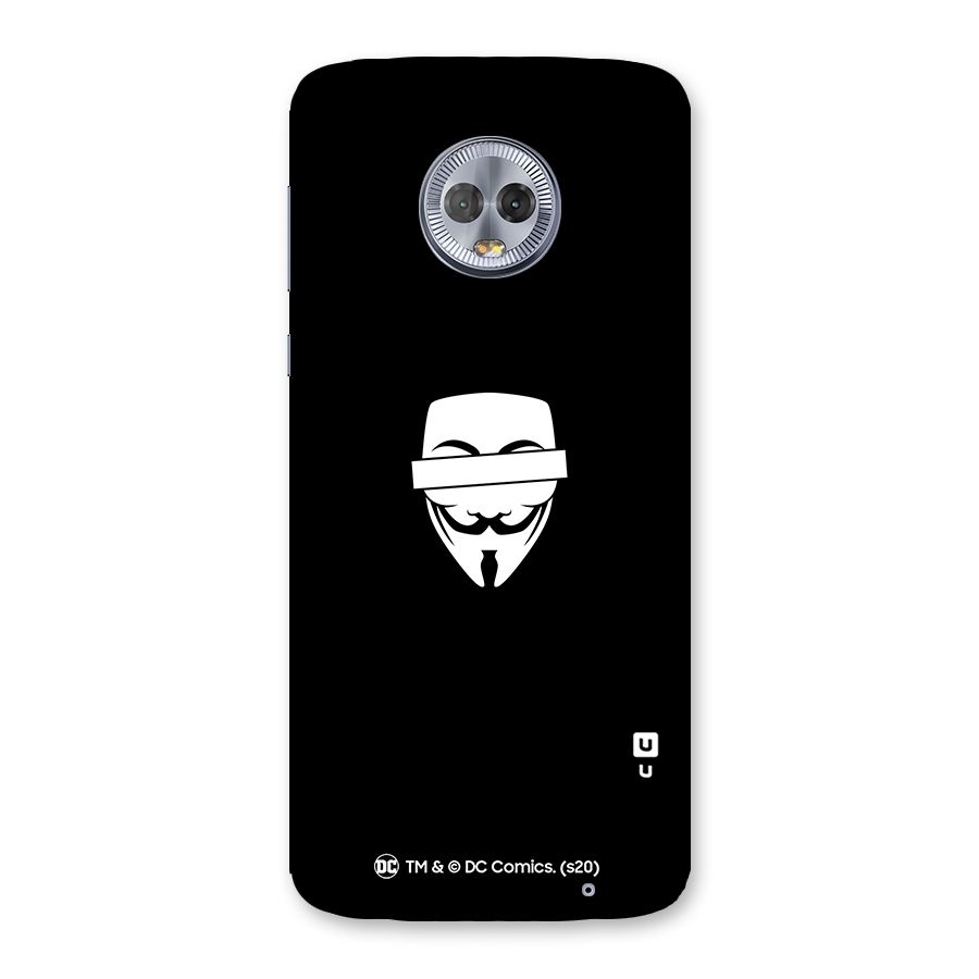 Vendetta Minimal Mask Back Case for Moto G6 Plus