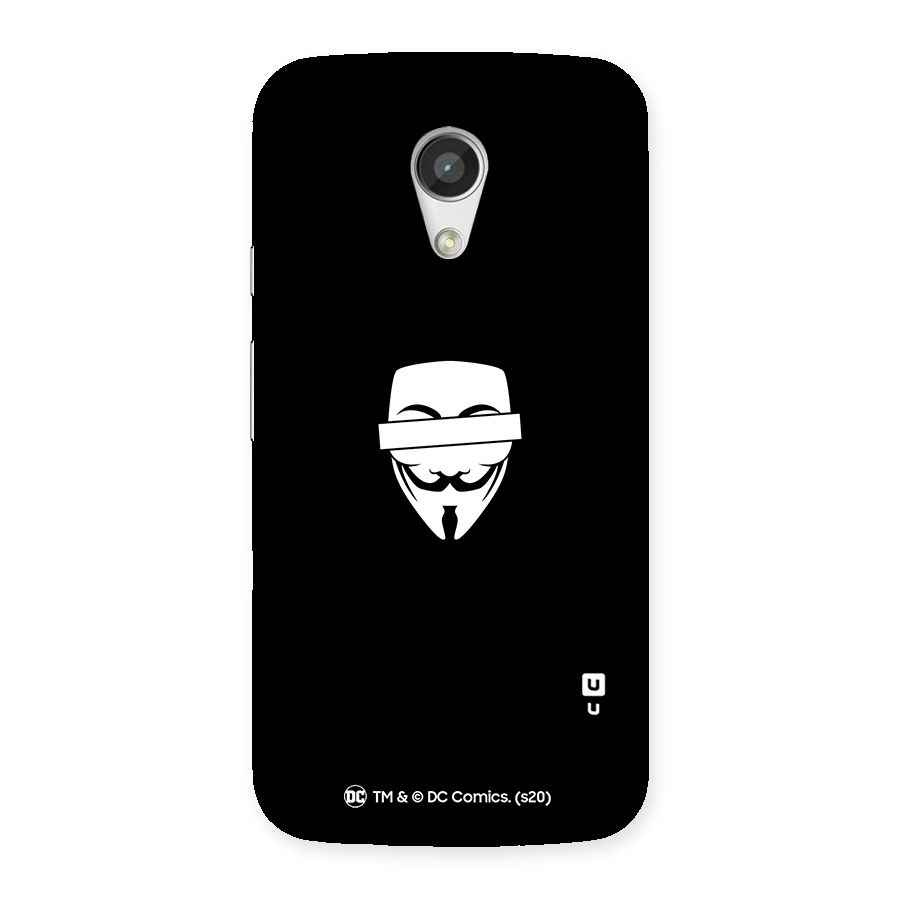 Vendetta Minimal Mask Back Case for Moto G 2nd Gen