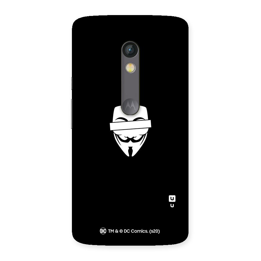 Vendetta Minimal Mask Back Case for Moto X Play
