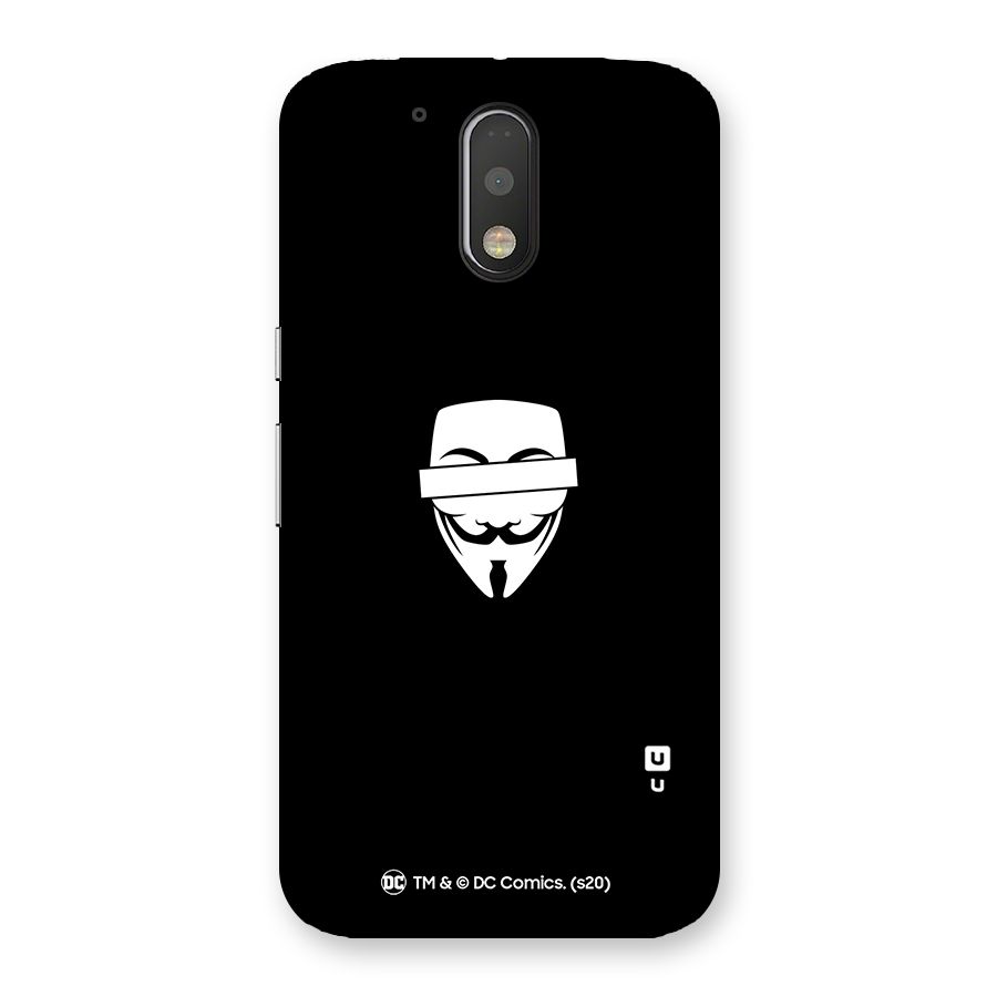 Vendetta Minimal Mask Back Case for Motorola Moto G4 Plus