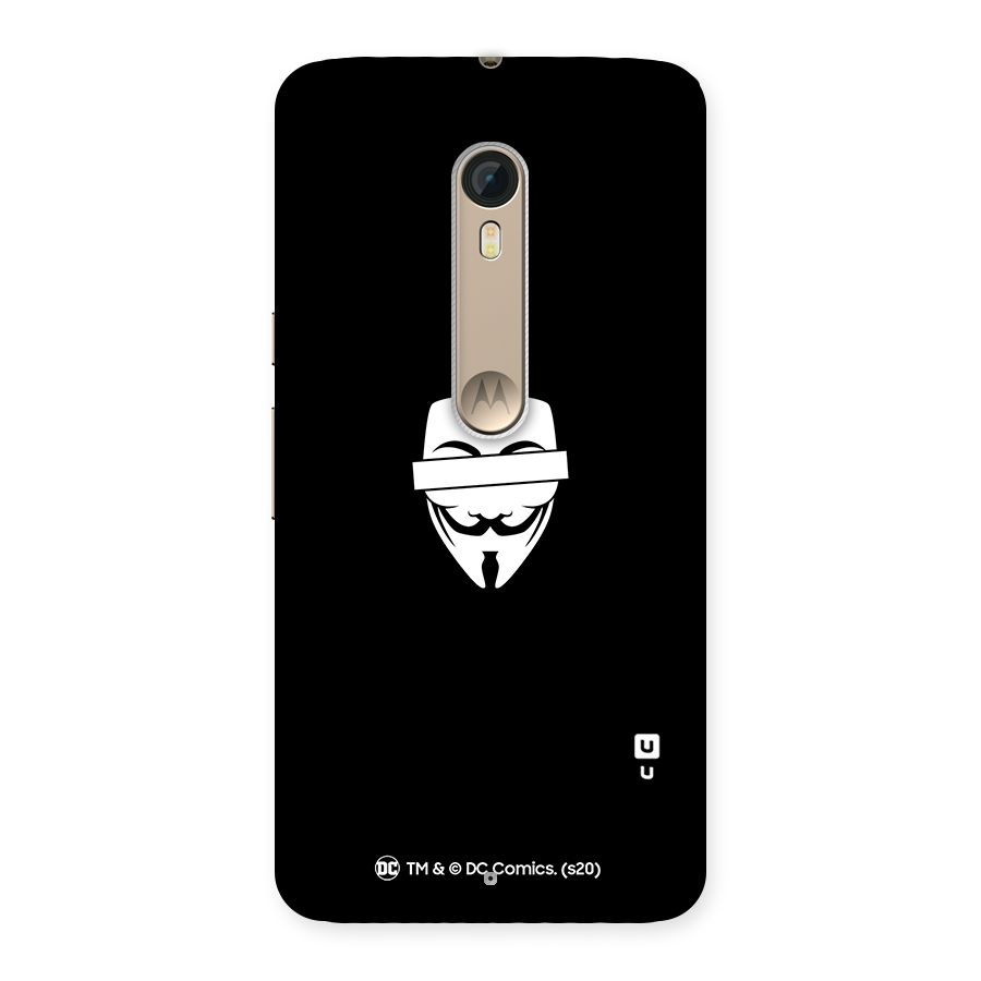 Vendetta Minimal Mask Back Case for Motorola Moto X Style