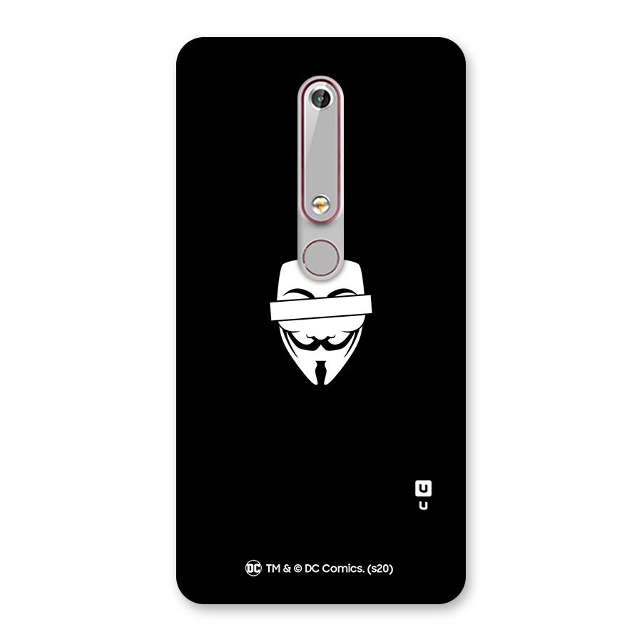 Vendetta Minimal Mask Back Case for Nokia 6.1