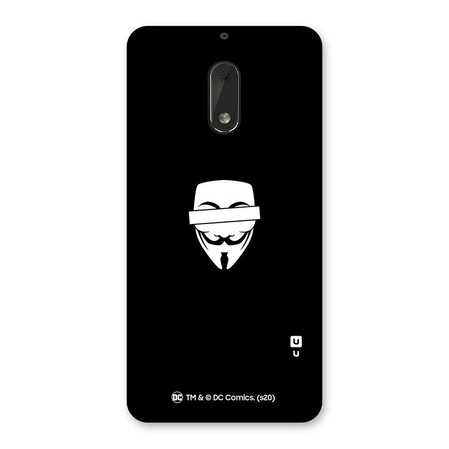 Vendetta Minimal Mask Back Case for Nokia 6