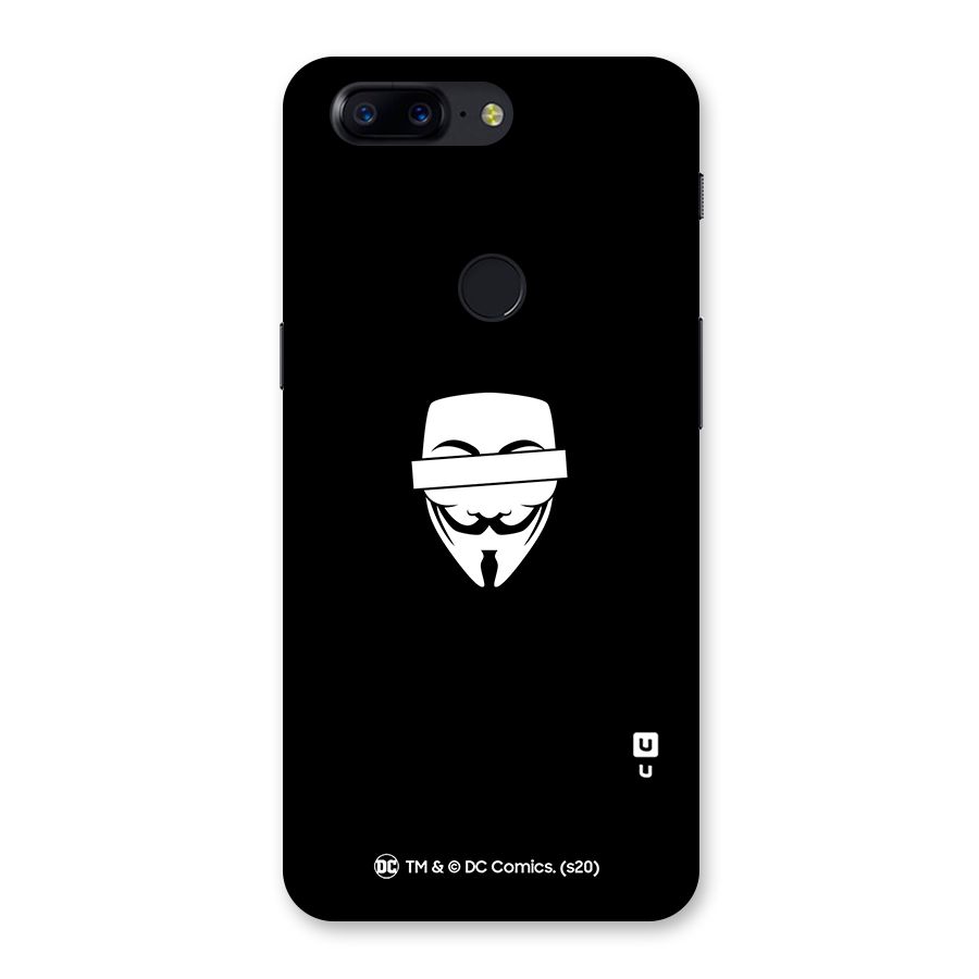 Vendetta Minimal Mask Back Case for OnePlus 5T