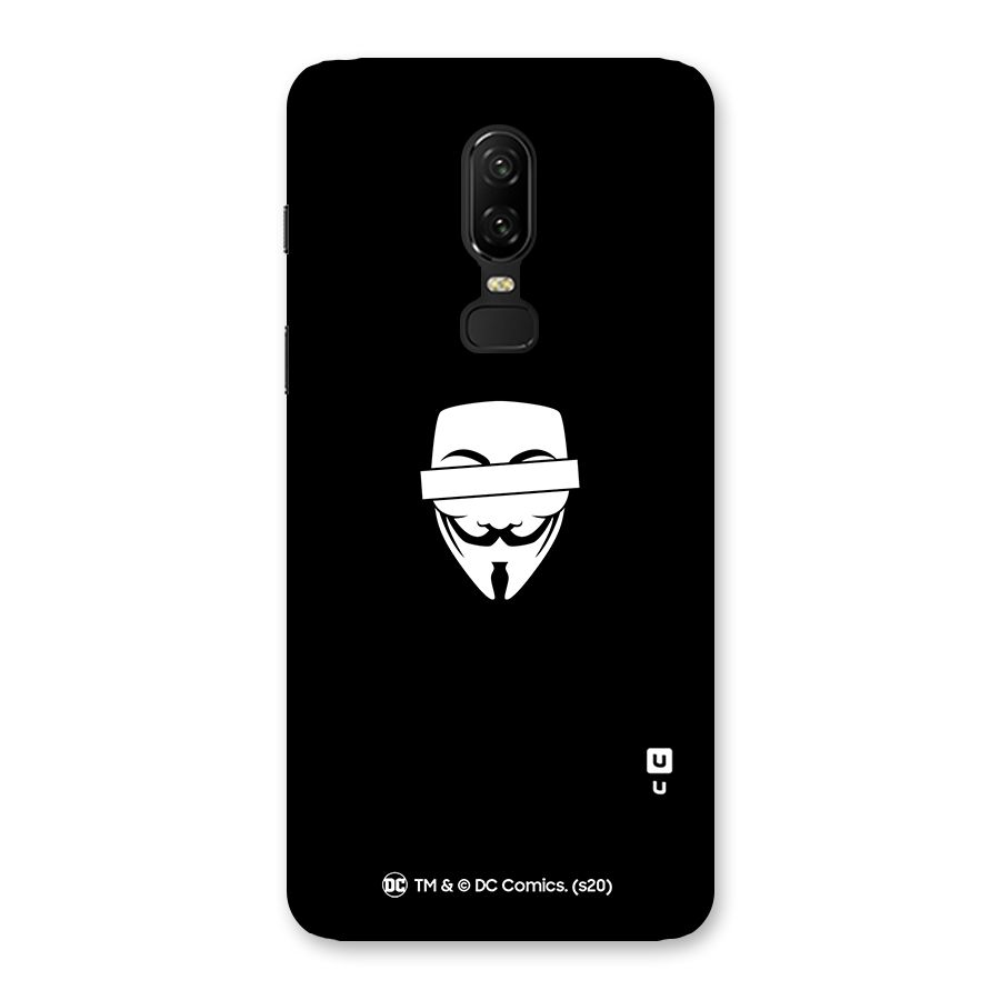Vendetta Minimal Mask Back Case for OnePlus 6