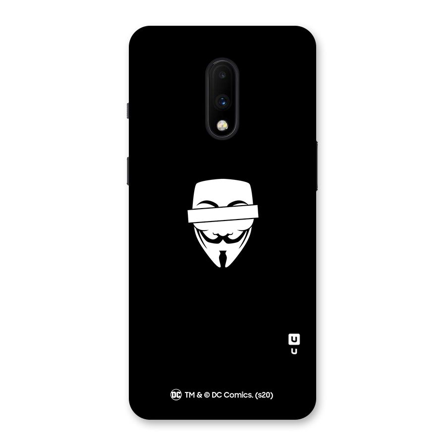 Vendetta Minimal Mask Back Case for OnePlus 7
