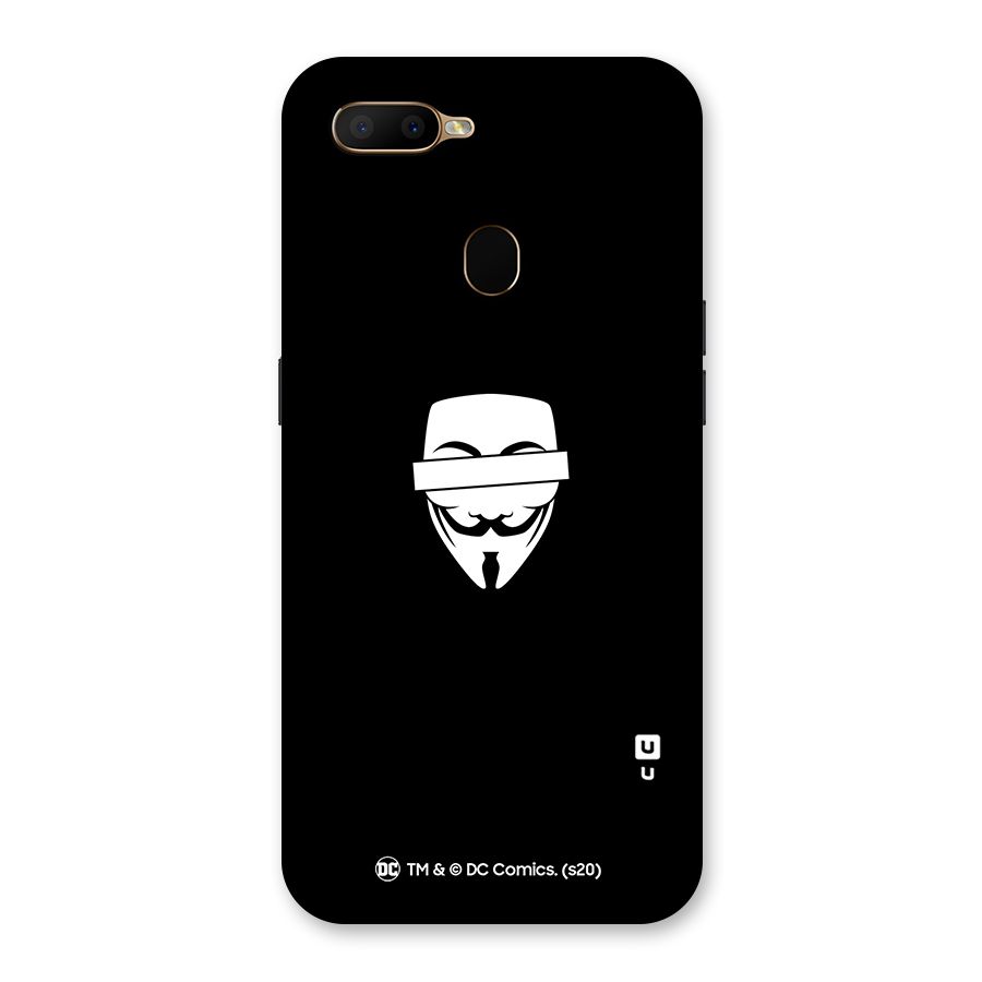 Vendetta Minimal Mask Back Case for Oppo A5s