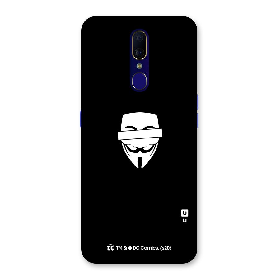 Vendetta Minimal Mask Back Case for Oppo F11