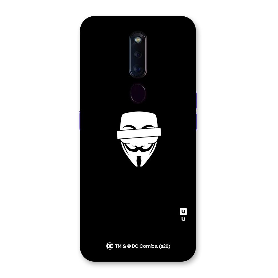 Vendetta Minimal Mask Back Case for Oppo F11 Pro