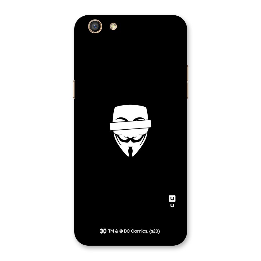 Vendetta Minimal Mask Back Case for Oppo F3