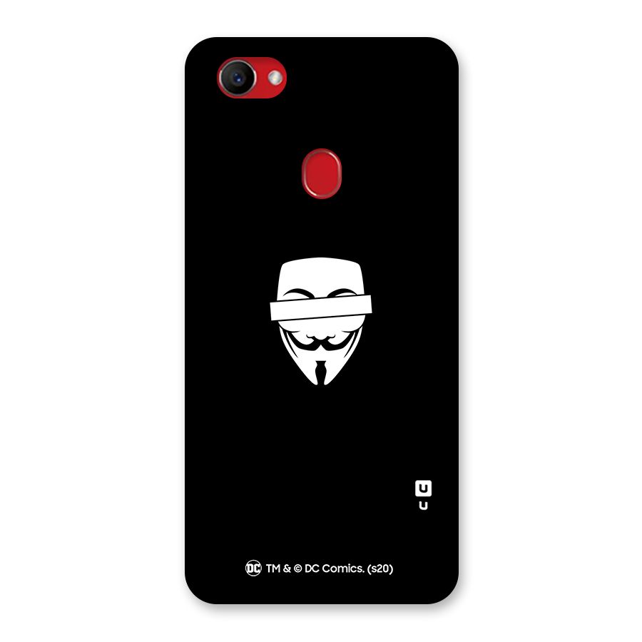Vendetta Minimal Mask Back Case for Oppo F7