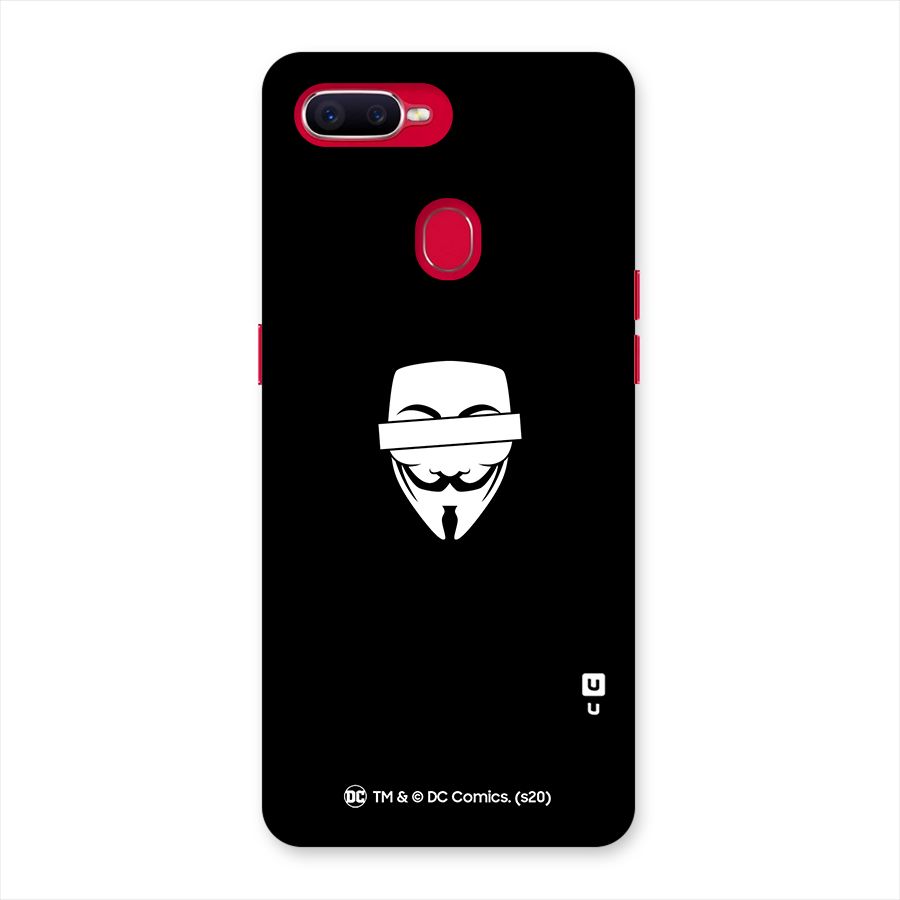 Vendetta Minimal Mask Back Case for Oppo F9 Pro