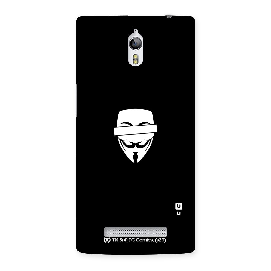 Vendetta Minimal Mask Back Case for Oppo Find 7