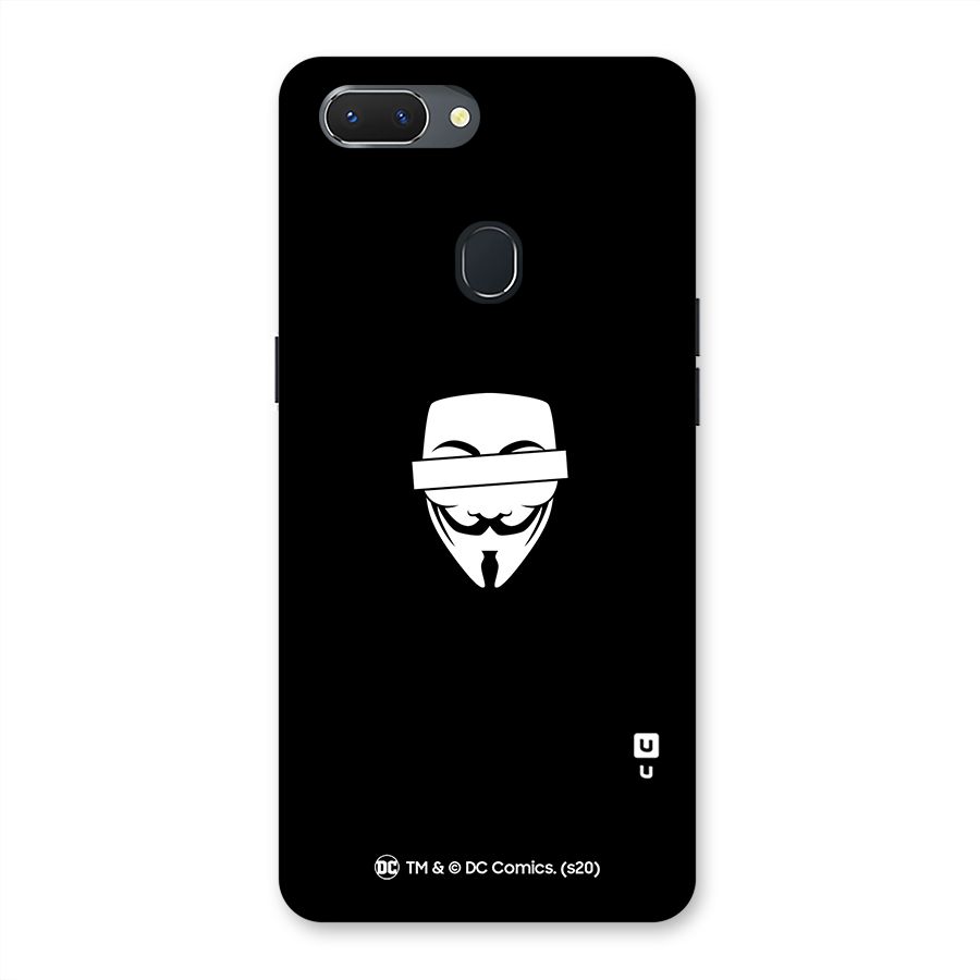Vendetta Minimal Mask Back Case for Oppo Realme 2