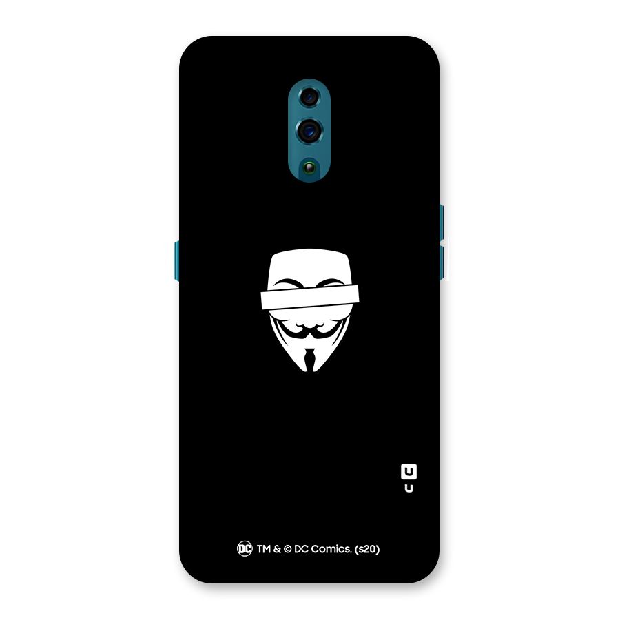 Vendetta Minimal Mask Back Case for Oppo Reno