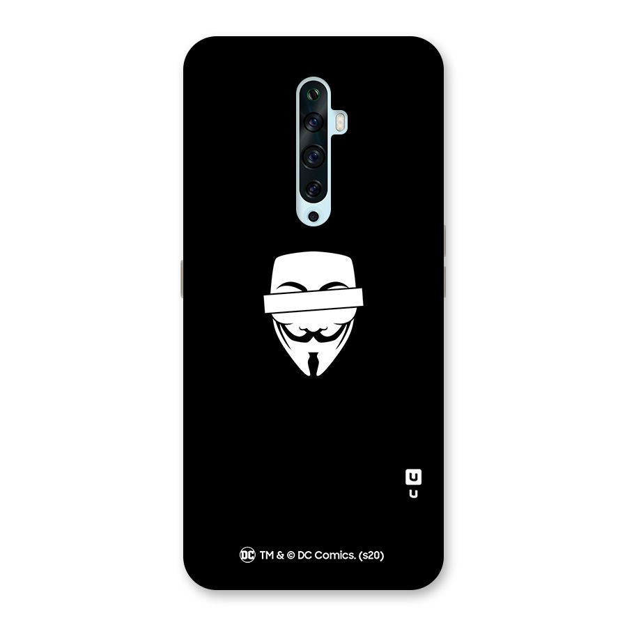 Vendetta Minimal Mask Back Case for Oppo Reno2 Z