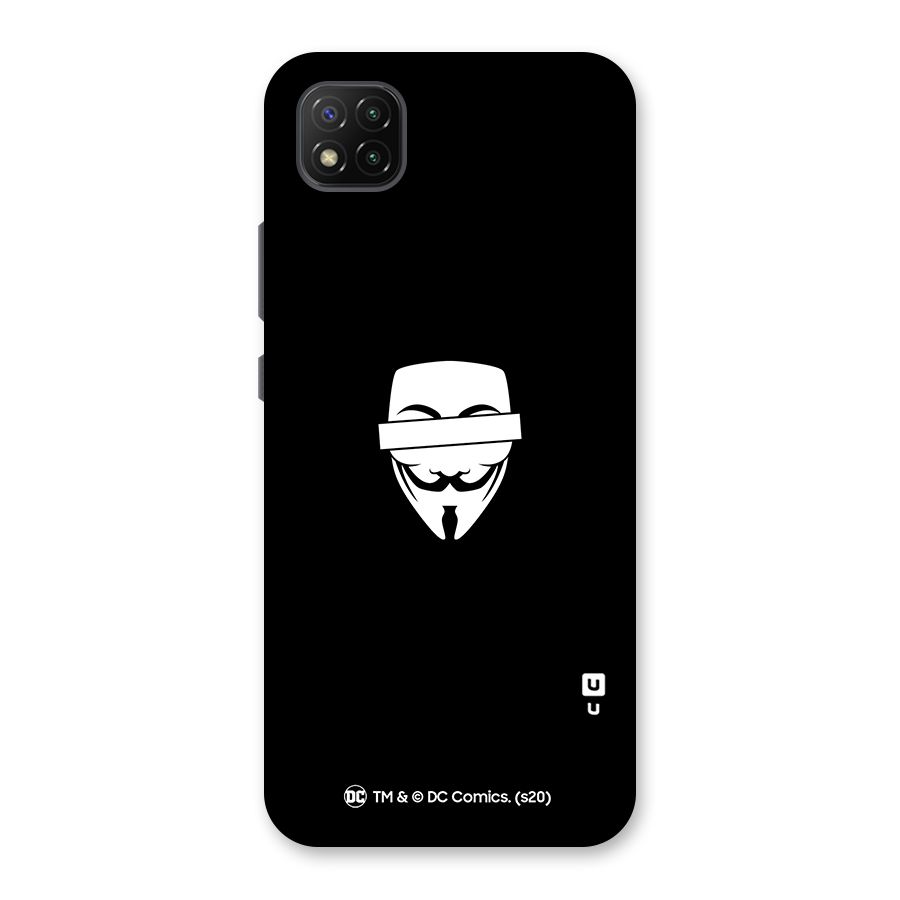 Vendetta Minimal Mask Back Case for Poco C3