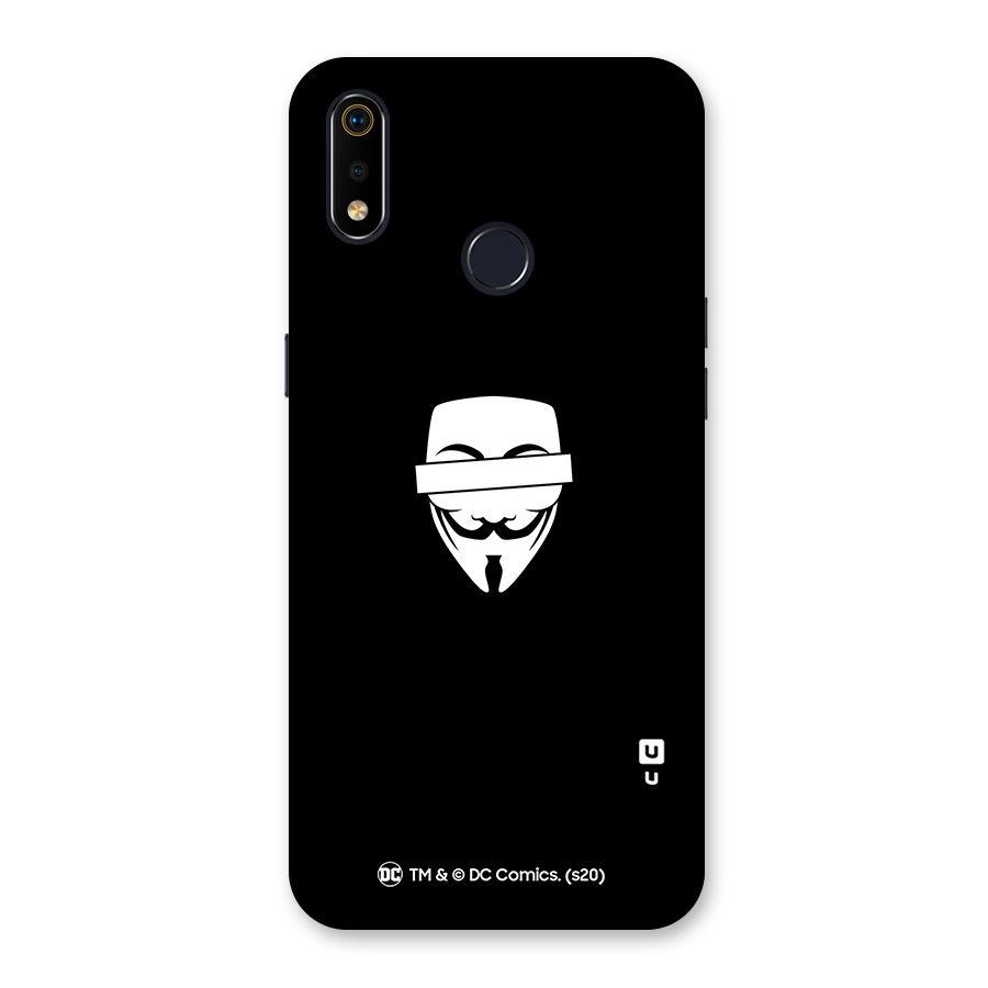 Vendetta Minimal Mask Back Case for Realme 3i