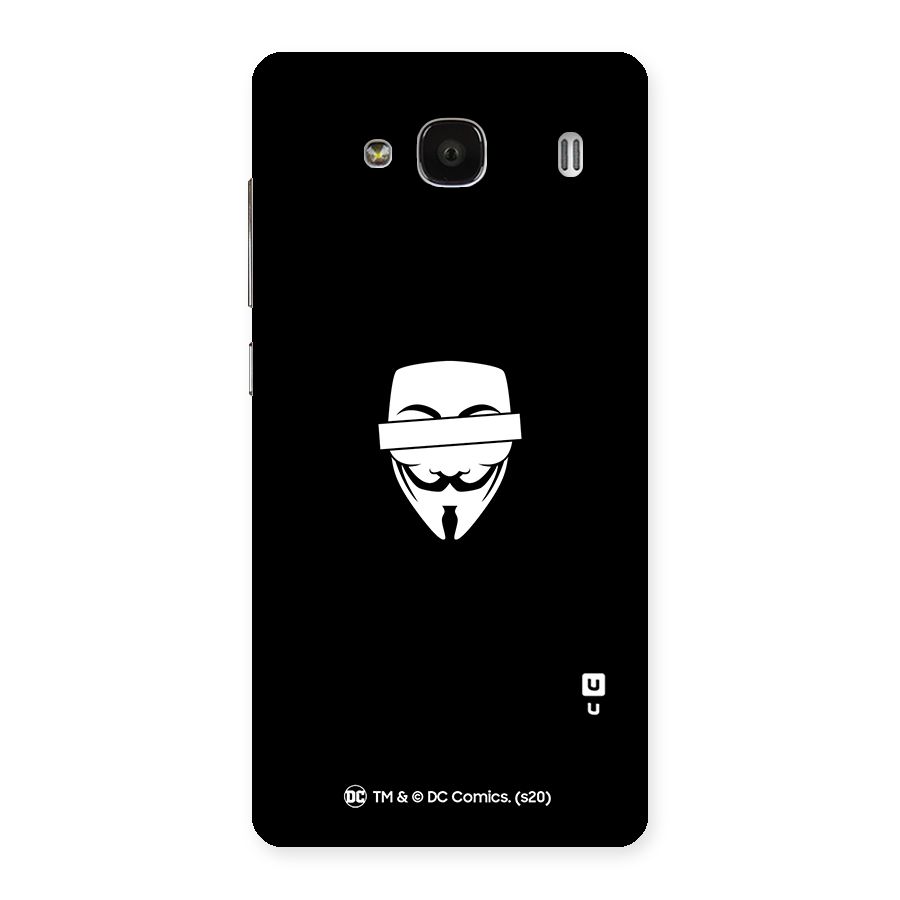 Vendetta Minimal Mask Back Case for Redmi 2 Prime