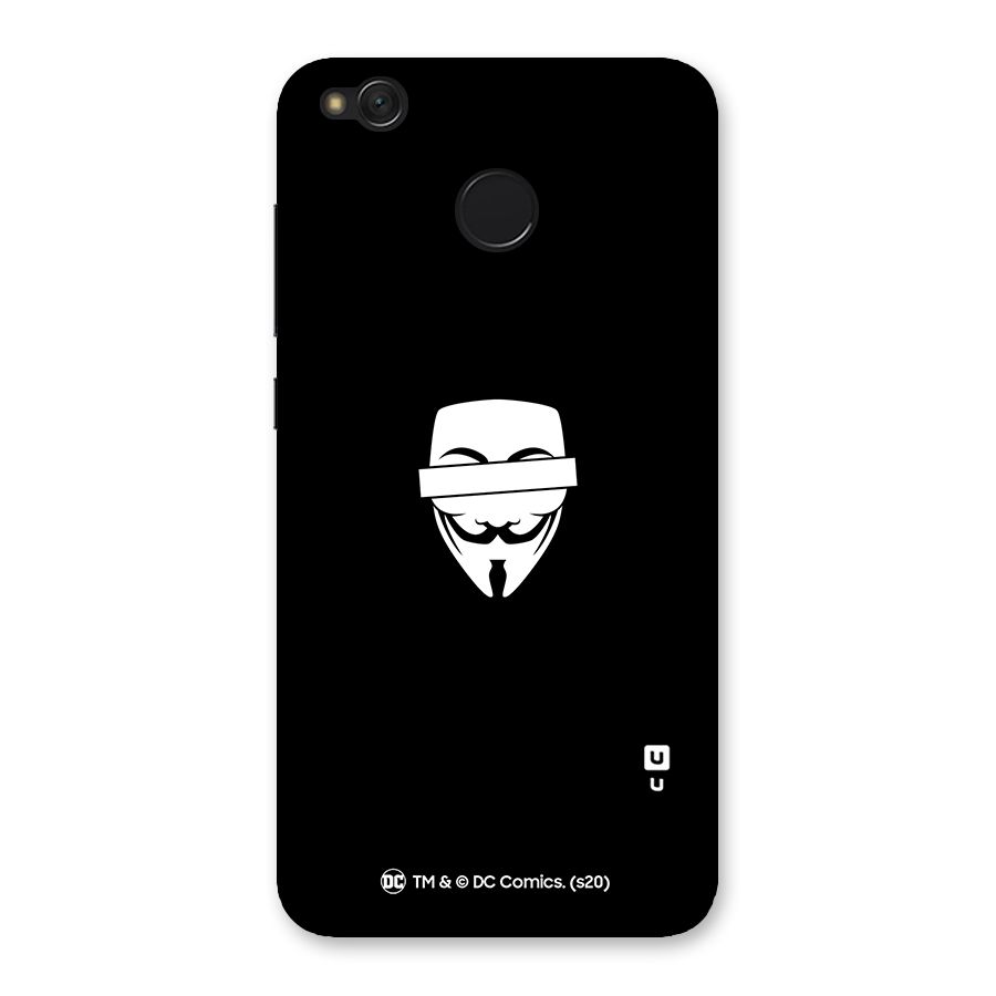 Vendetta Minimal Mask Back Case for Redmi 4