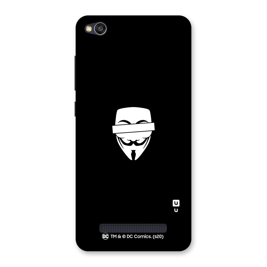 Vendetta Minimal Mask Back Case for Redmi 4A