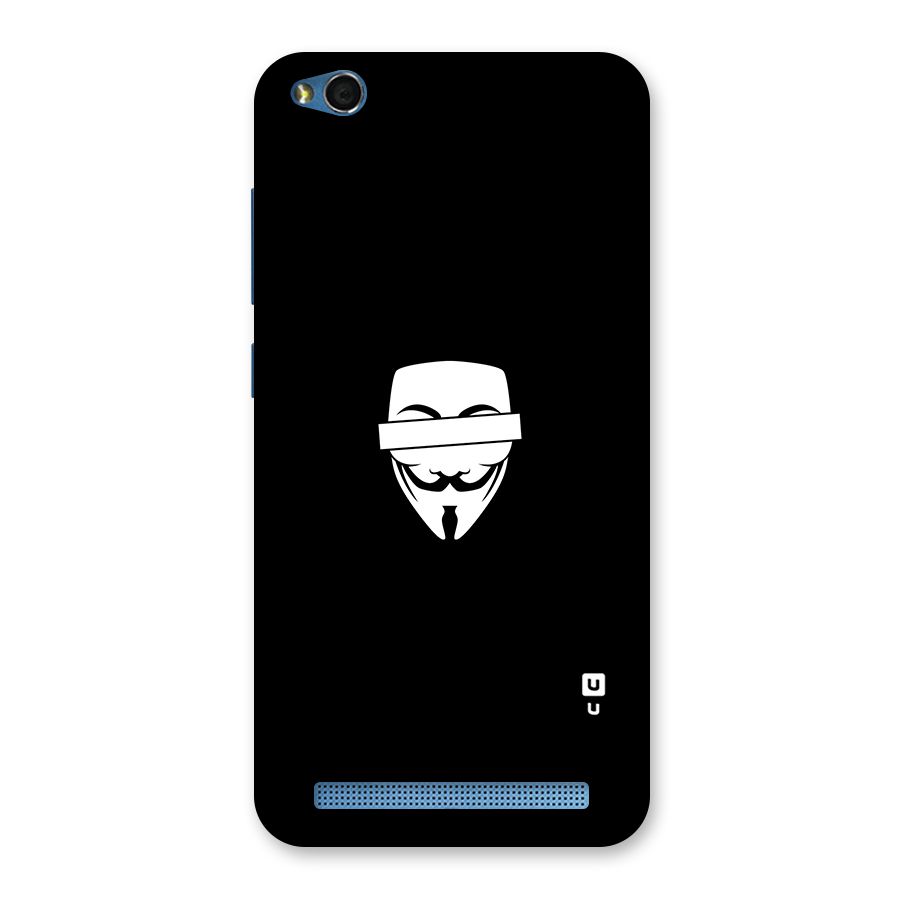 Vendetta Minimal Mask Back Case for Redmi 5A